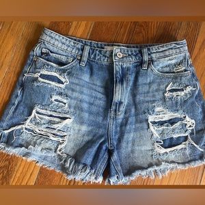 Women's high waisted shorts size 9